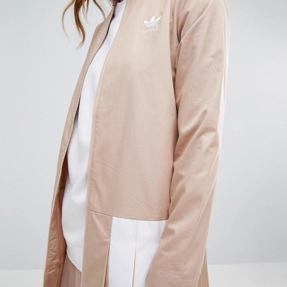 🌸Adidas Originals Pleated Twill Jacket - Picture 5 of 11